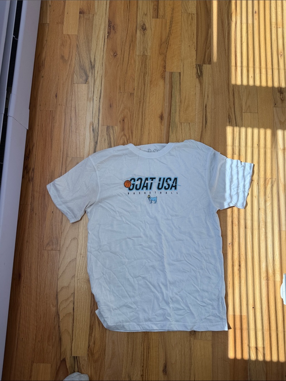 GOAT USAWhite Graphic Men's T-Shirt
